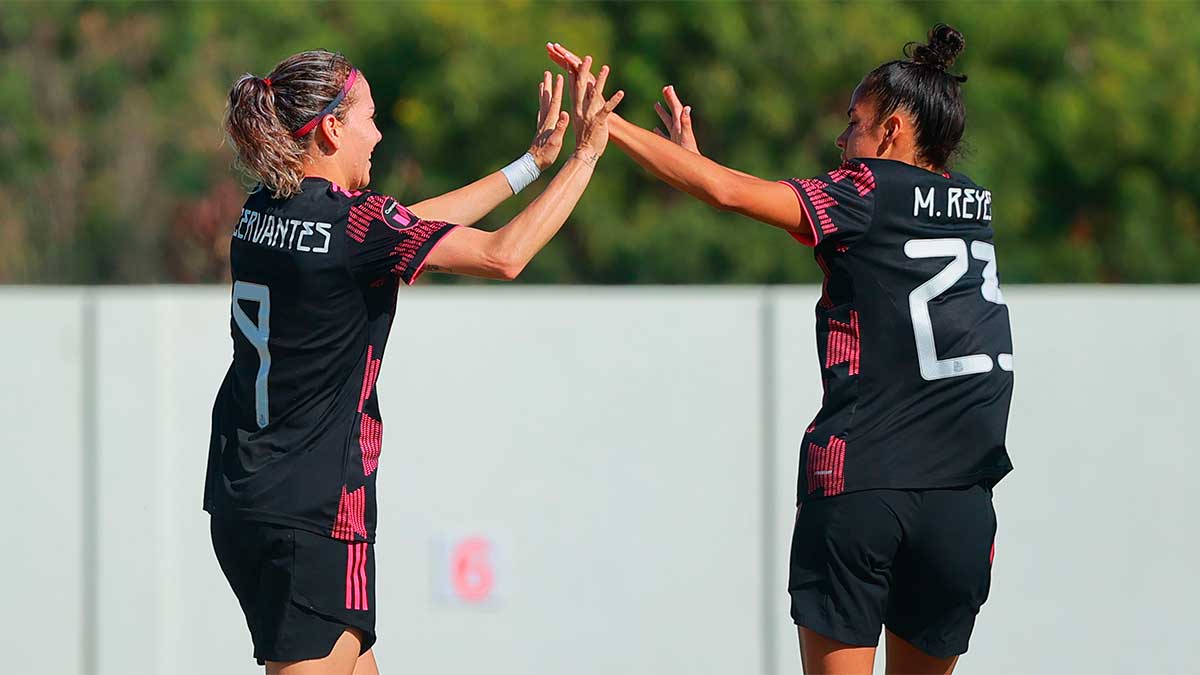 Con hat-trick de Alicia Cervantes, la Selección Mexicana femenil golea a Anguila